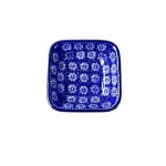 604 Bunzlau vierkant schaaltje 8 x 8 cm 1548X 604 Kleine vierkante schaaltjes 8 x 8 cm